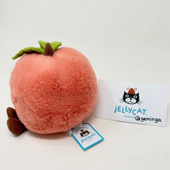 Jellycat Amuseables Peach, NWT - Picture 3 of 7